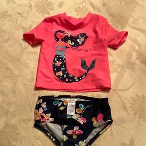 Baby girl bathing suit never worn no tags